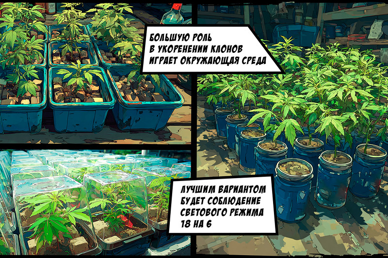 Благоприятные условия окружающей среды для конопли