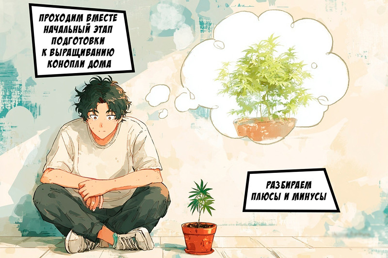 Подготовка к выращиванию марихуаны в индоре