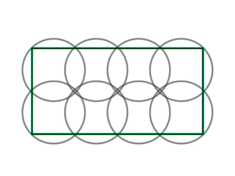 Зона засвета у диодов Зона засветки у LED светильника